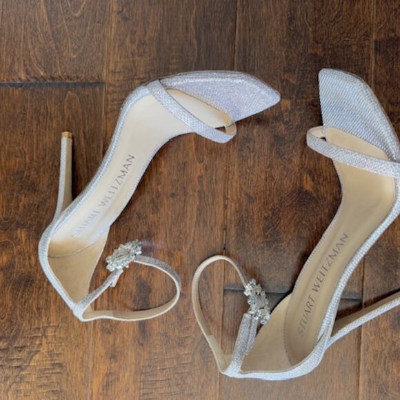Stuart Weitzman nudistcurve heels new no box